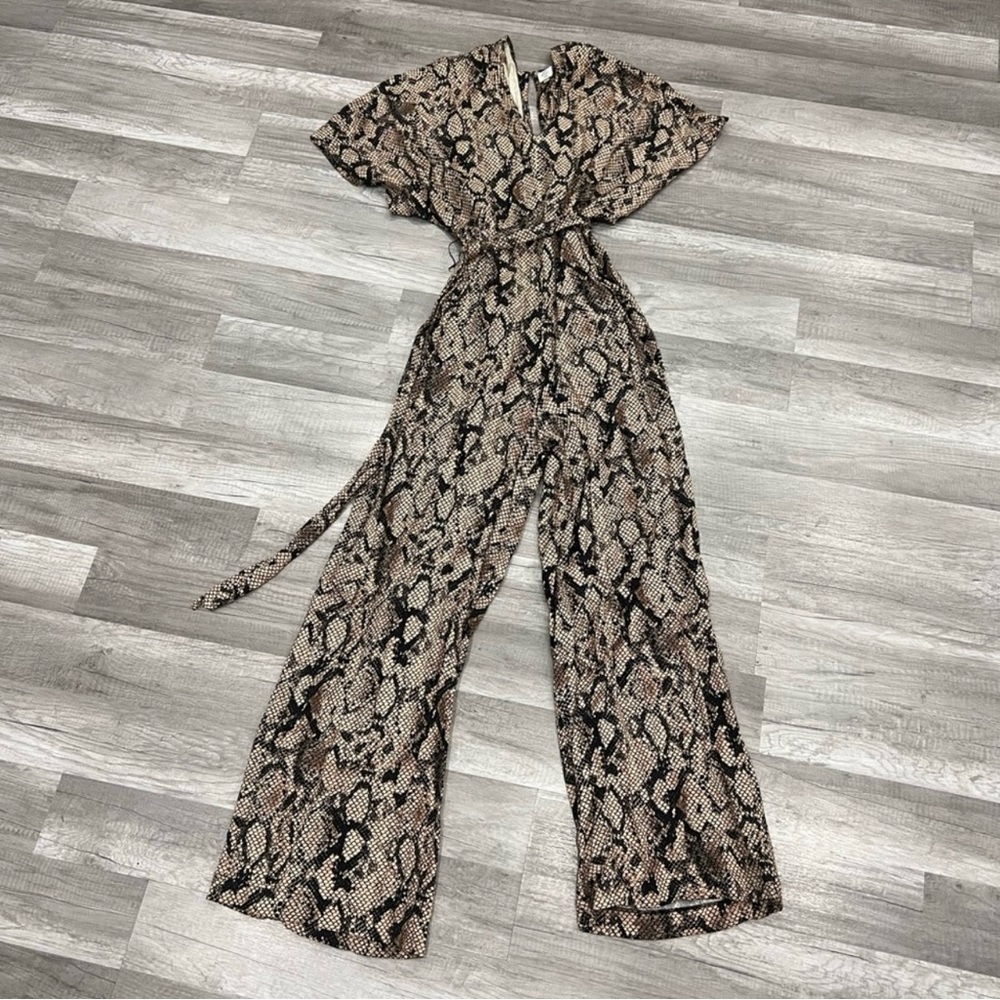 Snake Skin Jumpsuit
